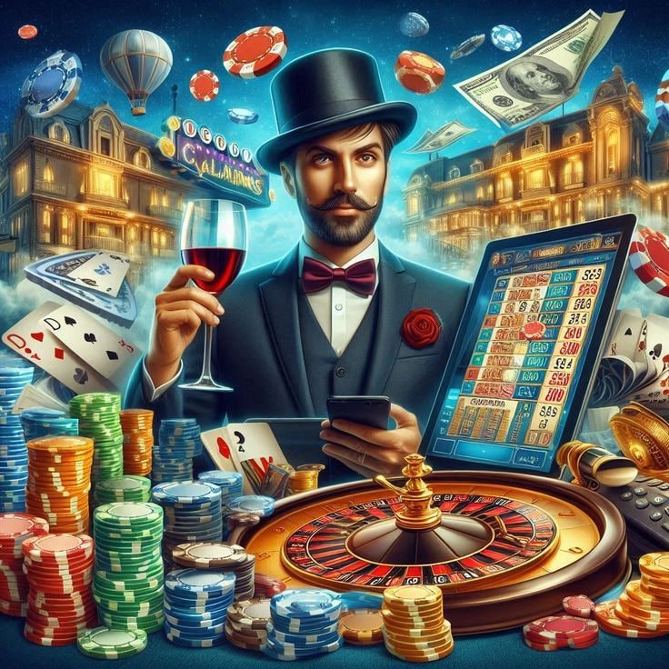 Blackjack table layout with dealer position and player betting zones